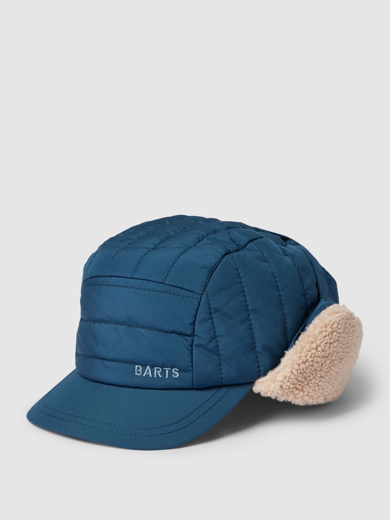 Cap mit Ohrenklappen Modell 'Kwinn' in blau