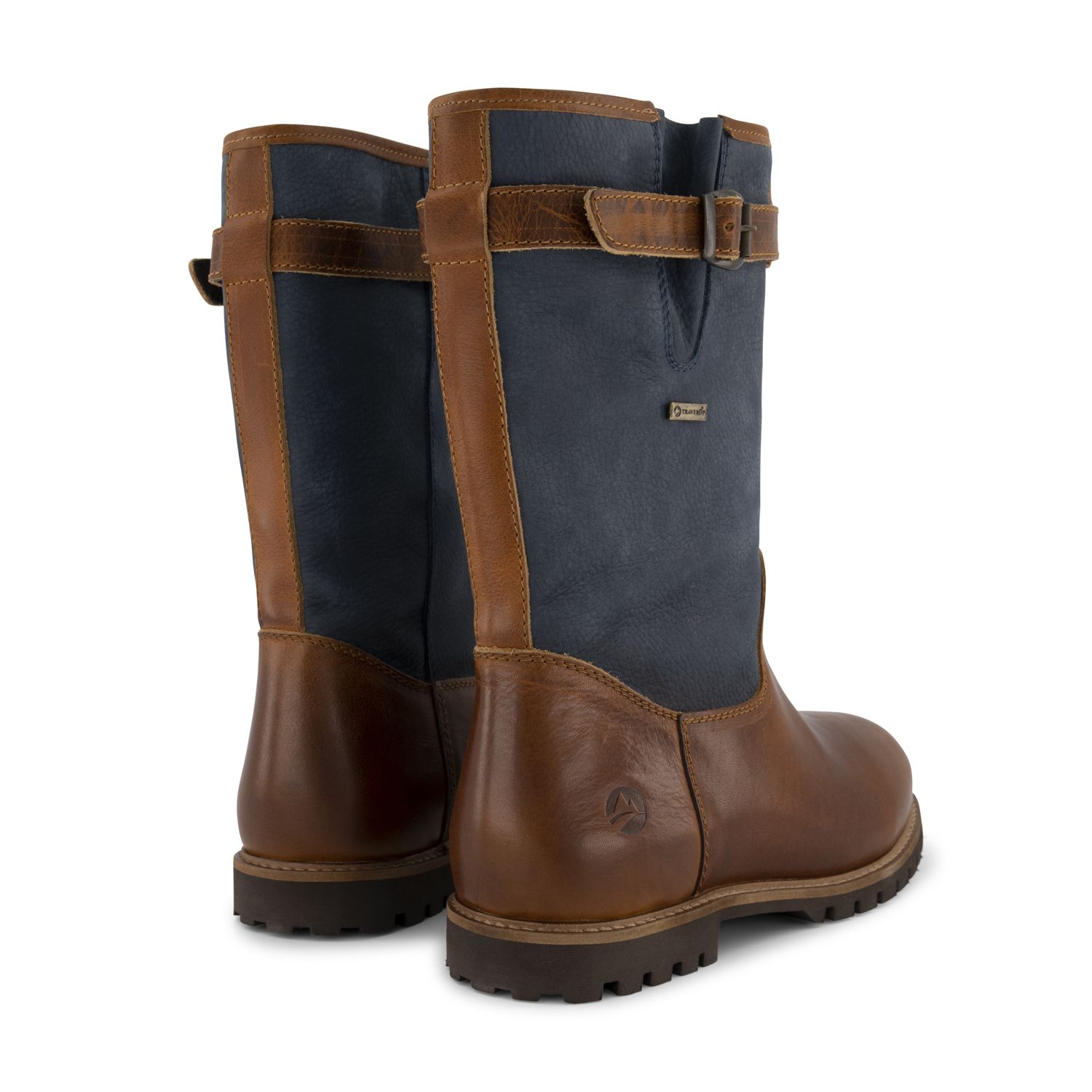 Travelin' Finland blaue Herren Outdoorstiefel