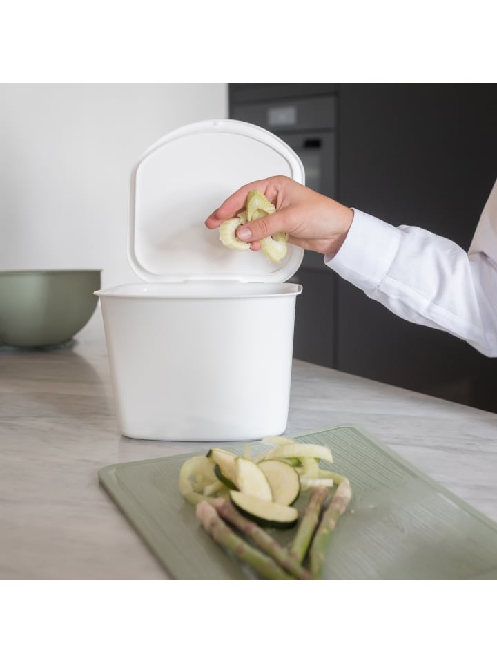 koziol BIBO - Bio Abfall Behälter in cotton white günstig kaufen onesize