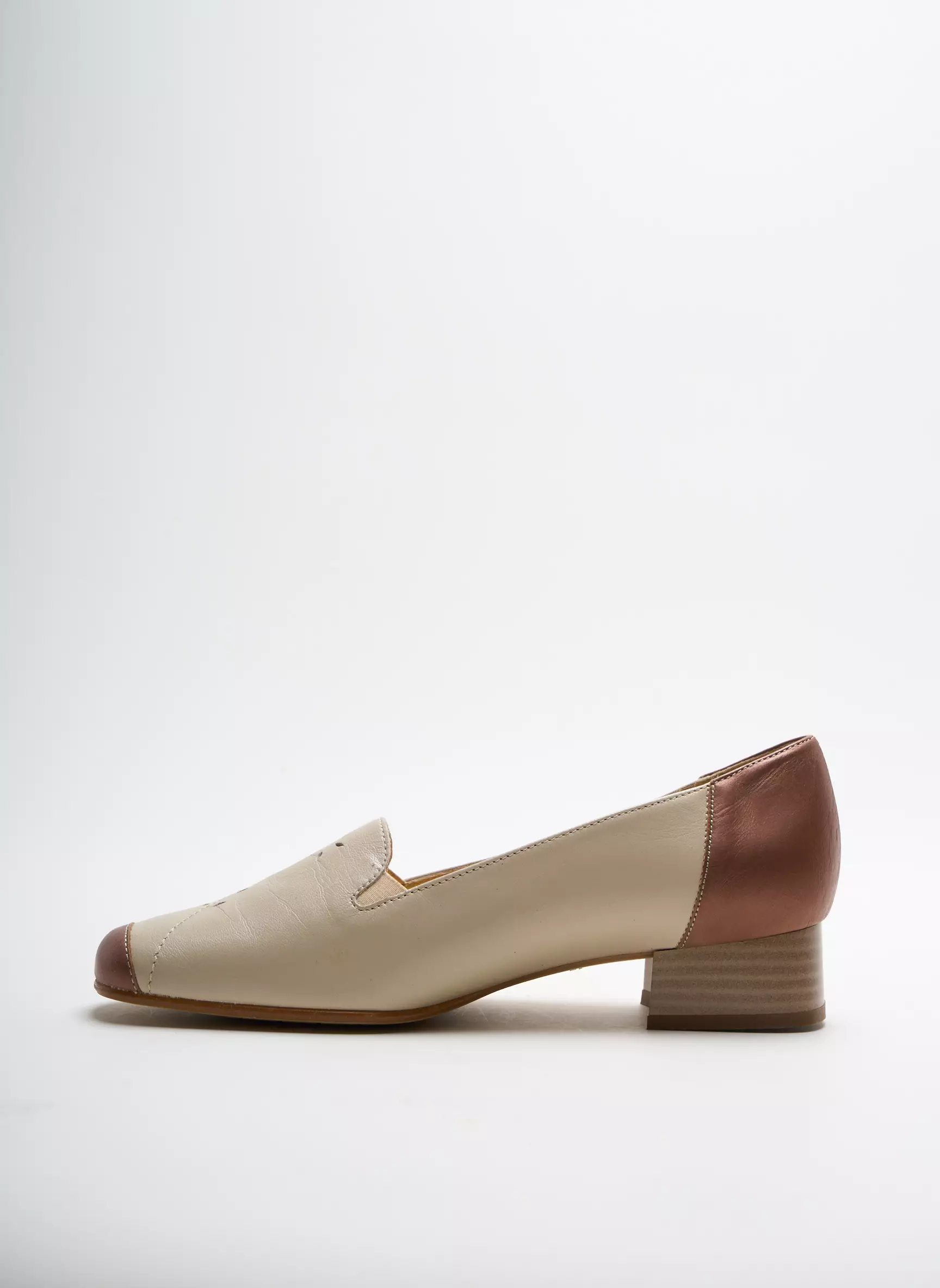 Ombelle Mocassins Femme couleur beige