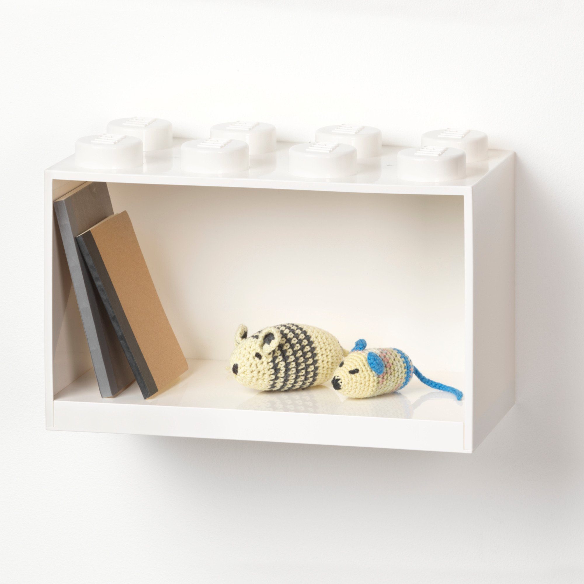 Room Copenhagen Spielzeugtruhe Room Copenhagen LEGO Regal Brick 8 Shelf