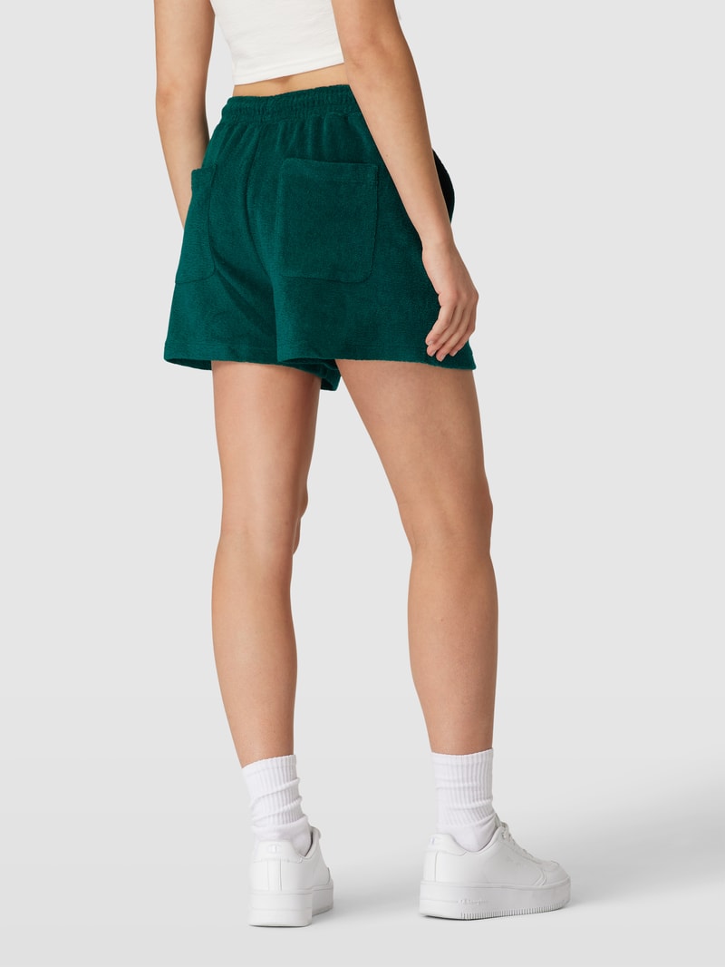 Sweatshorts aus Frottee in bottle