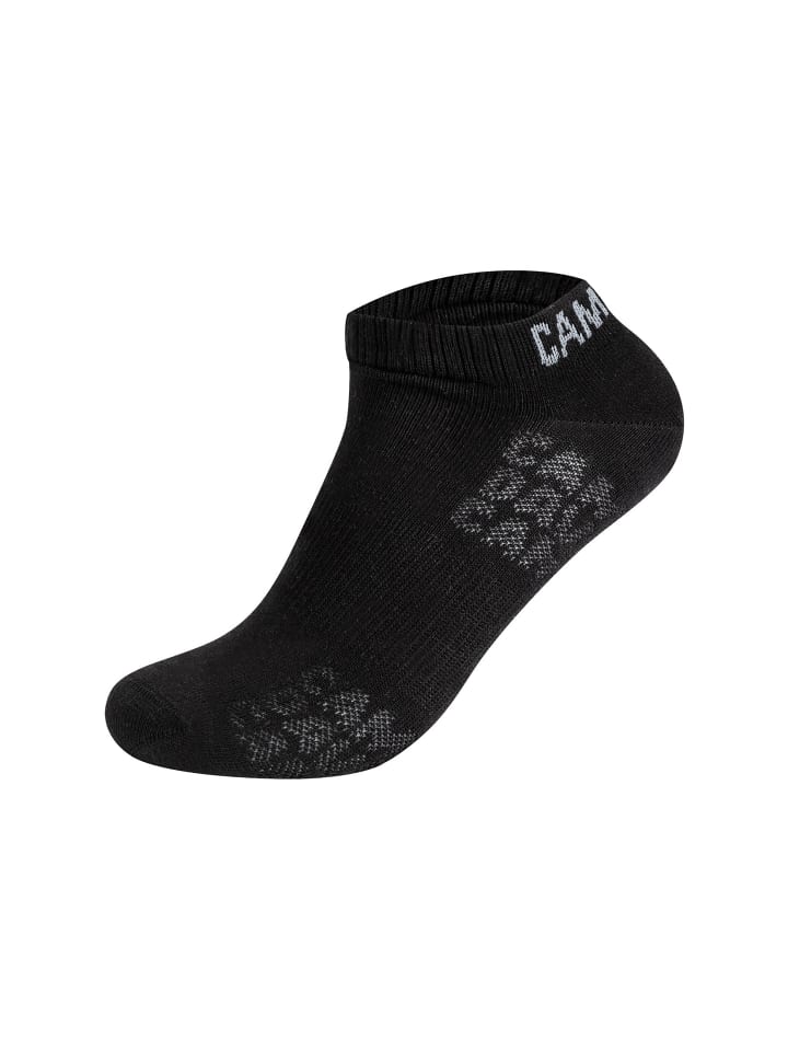 CAMP DAVID  Sneakersocken 9er Pack mesh ventilation in Schwarz günstig kaufen