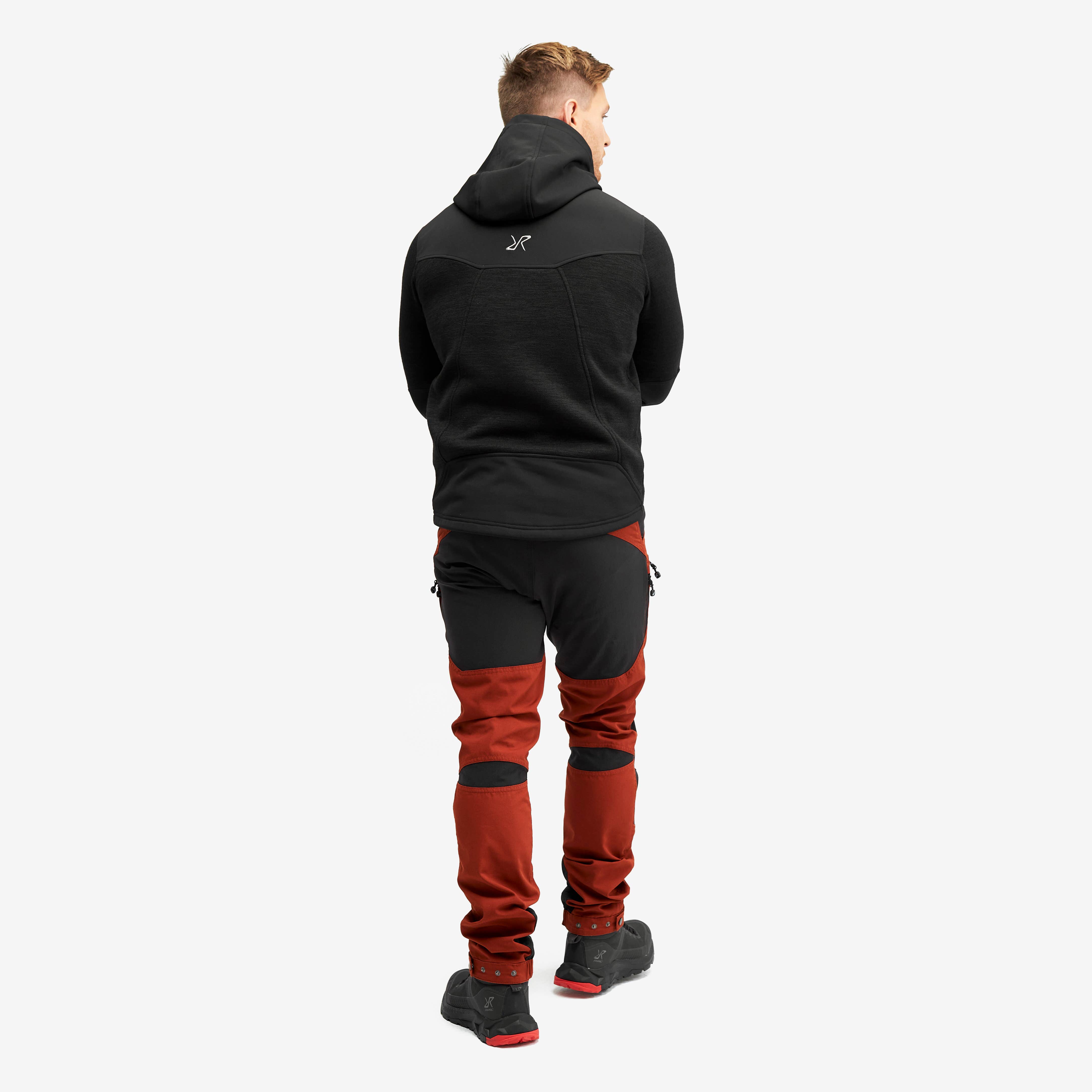 Wander Pro Wool Hoodie Homme Charcoal Black