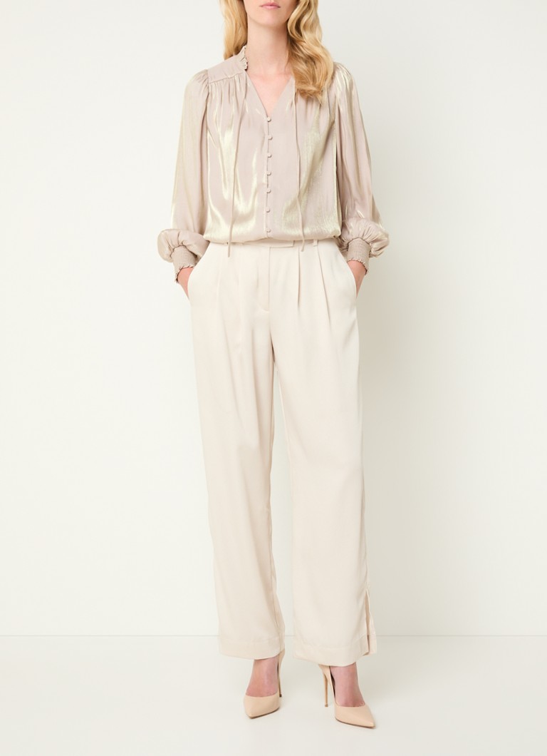 Bruuns Bazaar Harrietta blouse with bow detail