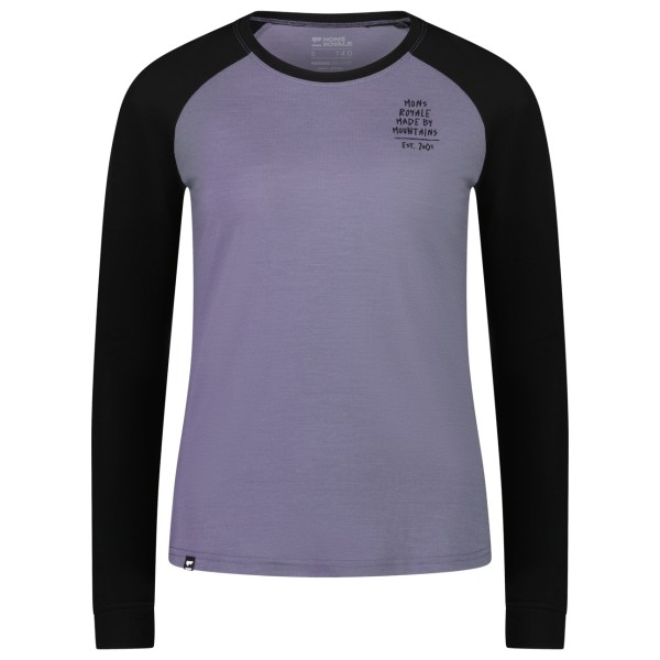 Mons Royale - Women's Icon Raglan L/S - Merinounterwäsche