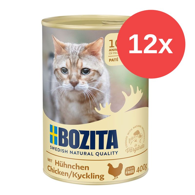 Sparpaket Bozita Katzenfutter 12 x 400 g zu TOP-Preisen | bitiba