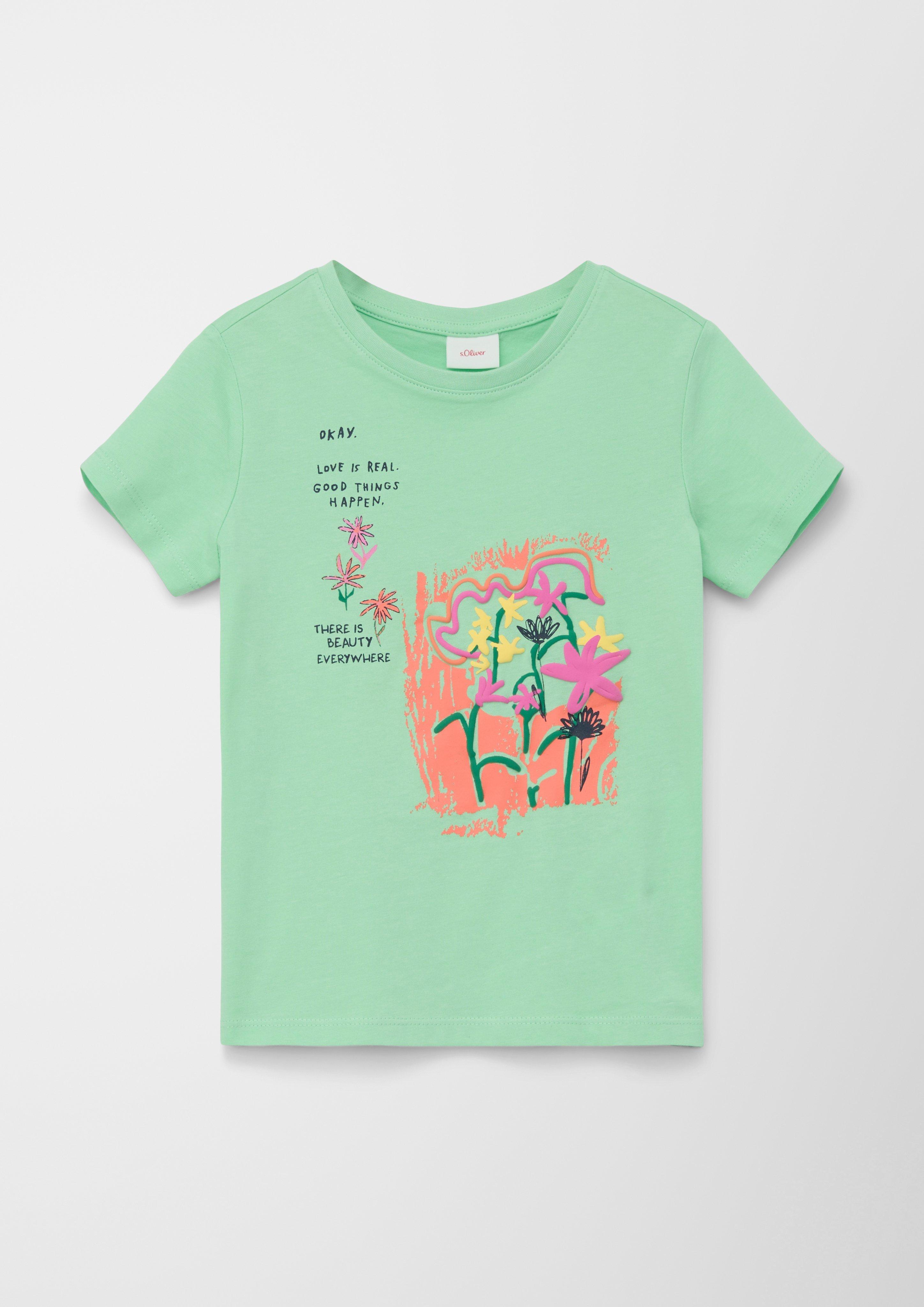 T-Shirt mit Front-Print  2127414-7300