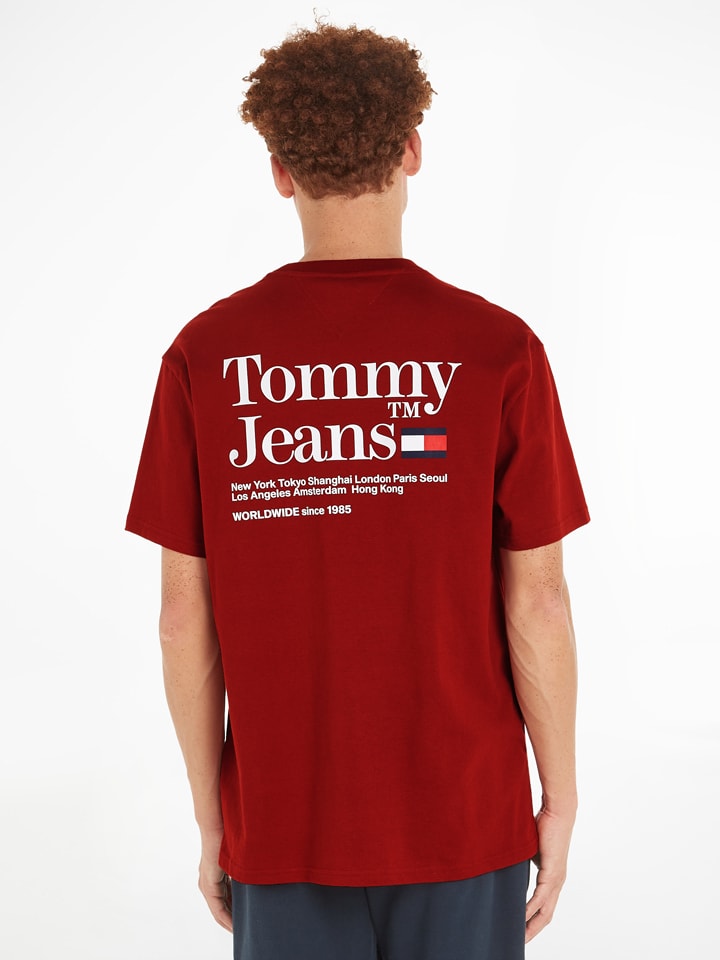 Tommy Hilfiger Shirt in Bordeaux günstig kaufen