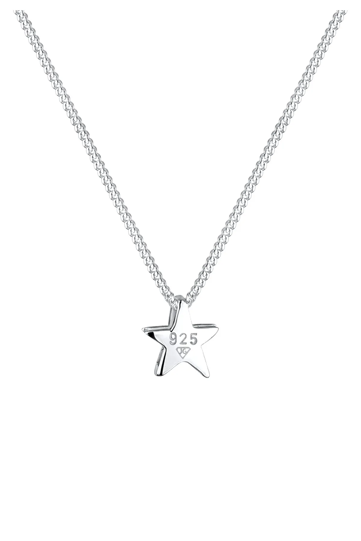 ELLI  Halskette Stern Filigran Astro Basic 925 Sterling Silber