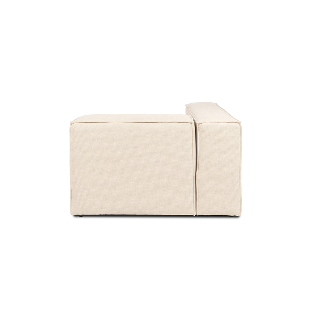 Home Deluxe Modulares Sofa VERONA Linkes Ecksofa - beige