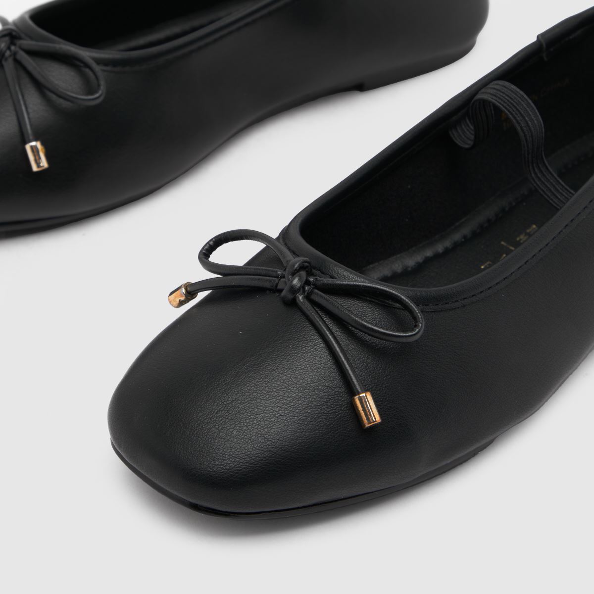 Schuh fekete lulu balerina lányka ifjúsági cipő