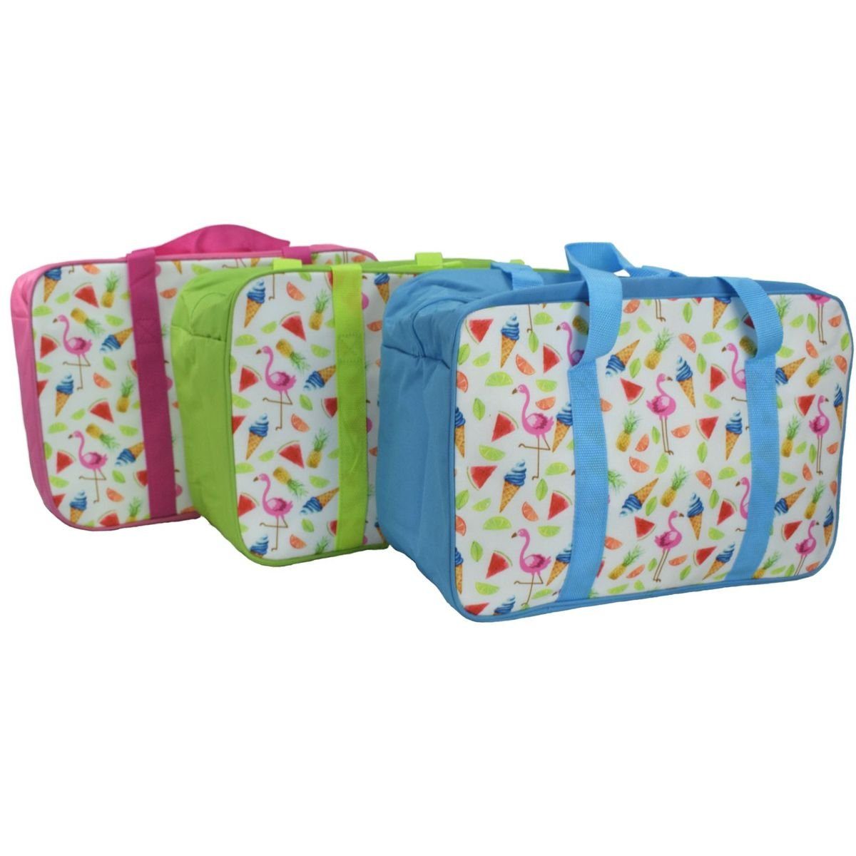 Marabellas Shop Kühlbox Thermotasche 24L Campingtasche mit Motiv und isolierter Innenseite