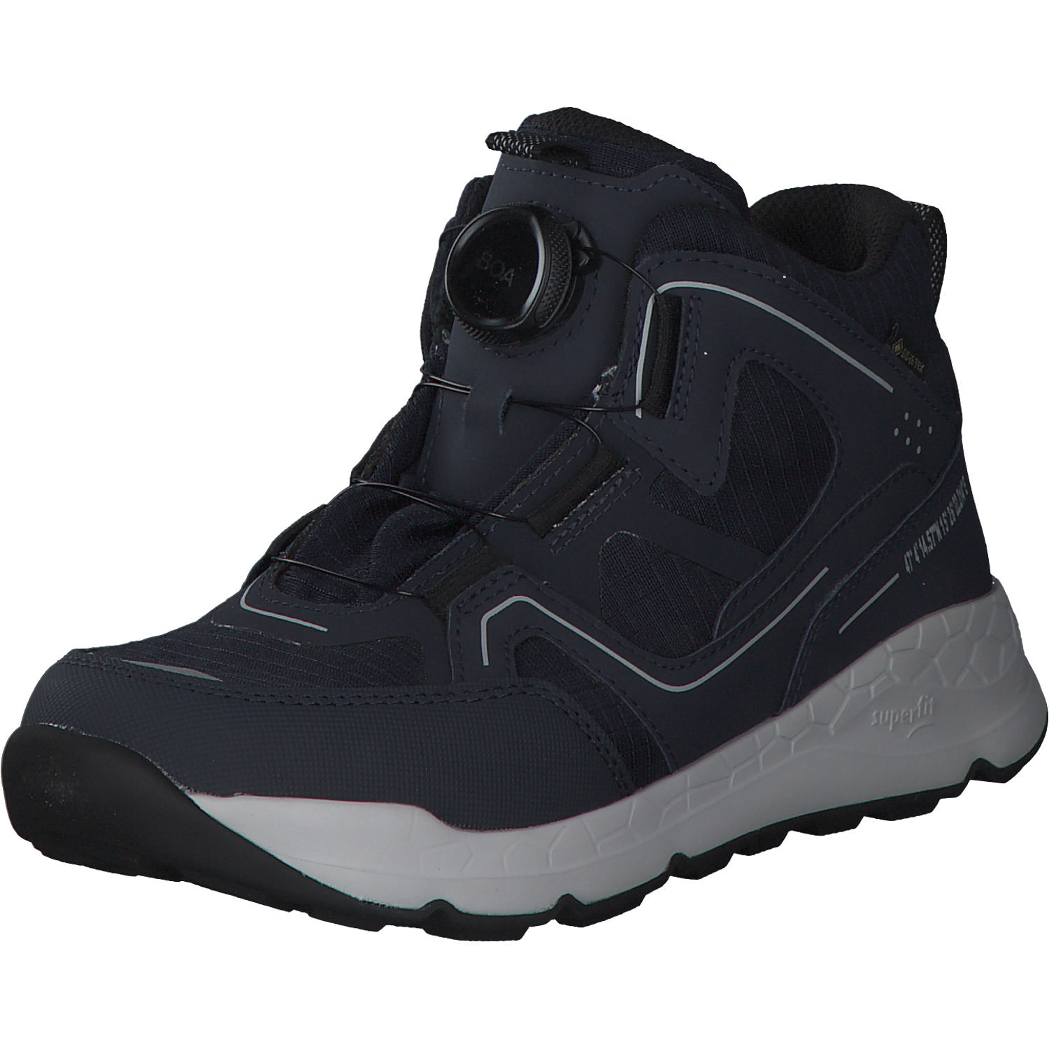 Superfit FREE RIDE 00552, Stiefel (Kinder), Kinder, Blau/Schwarz
