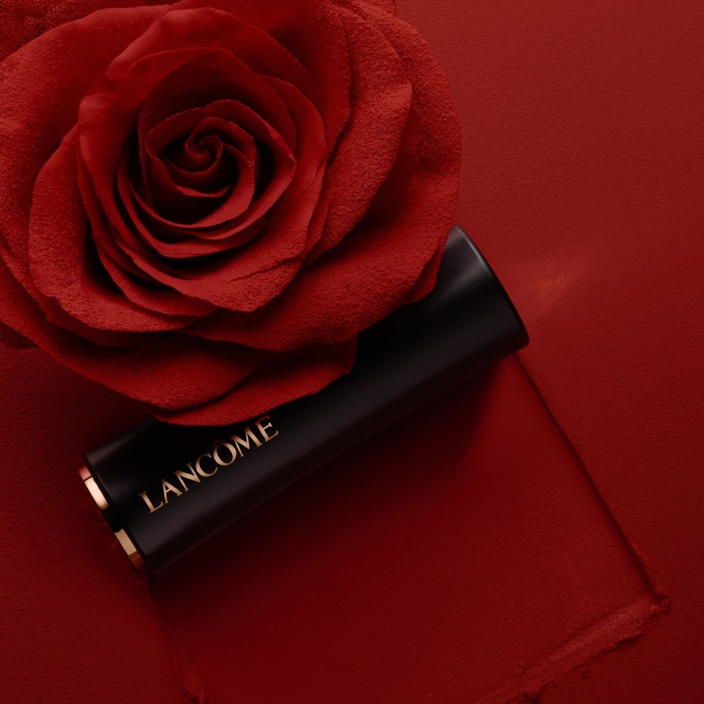 Lancôme L'Absolu Rouge Drama Matte Rouge à Lèvres Mat Poudré – Tenue & Confort Longue Durée