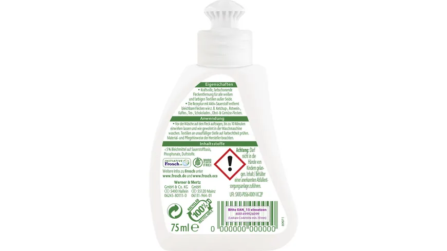 Frosch Aktiv-Sauerstoff Flecken-Zwerg 75 ml 75 ml
