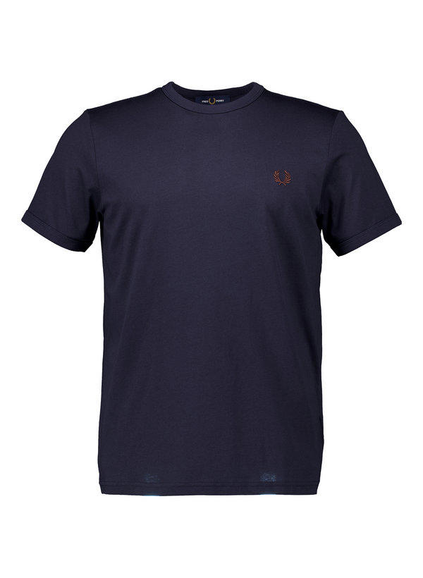 Fred Perry, T-Shirt, Baumwolle, nachtblau