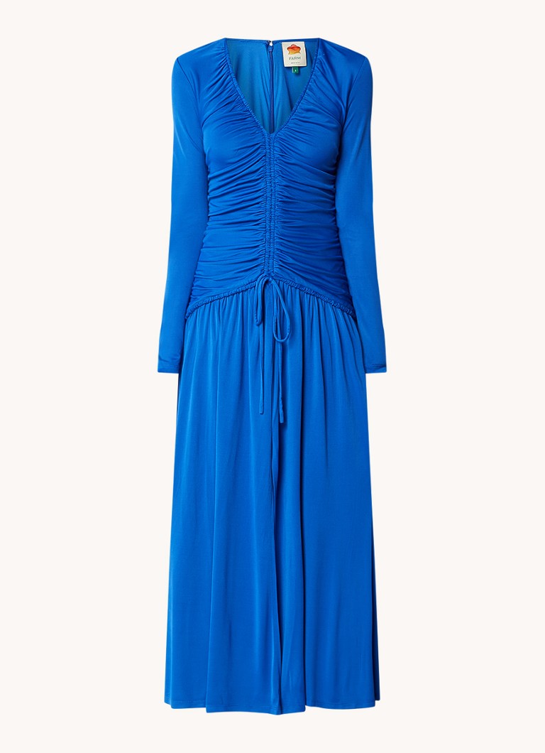 Farm Rio  Maxi jurk met rijgdetail en split