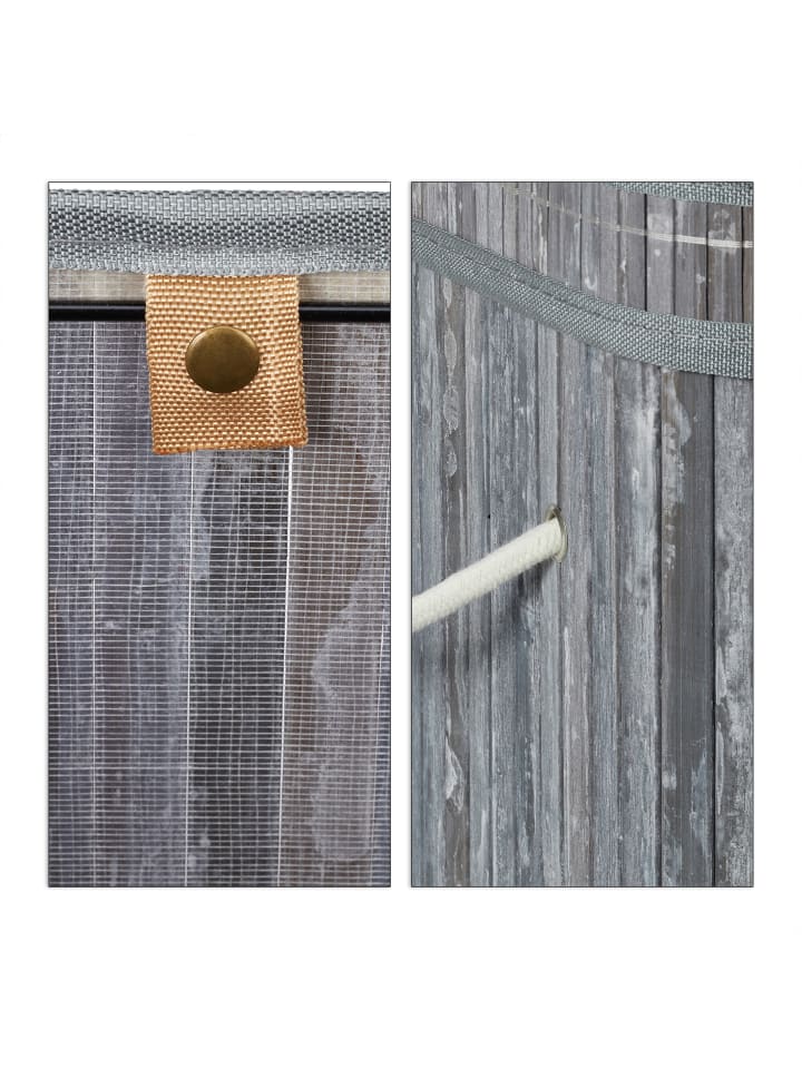 relaxdays Wäschekorb in Grau - (B)55 x (H)63 x (T)35 cm günstig kaufen onesize
