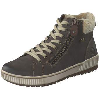 Remonte Schnürstiefelette in grau