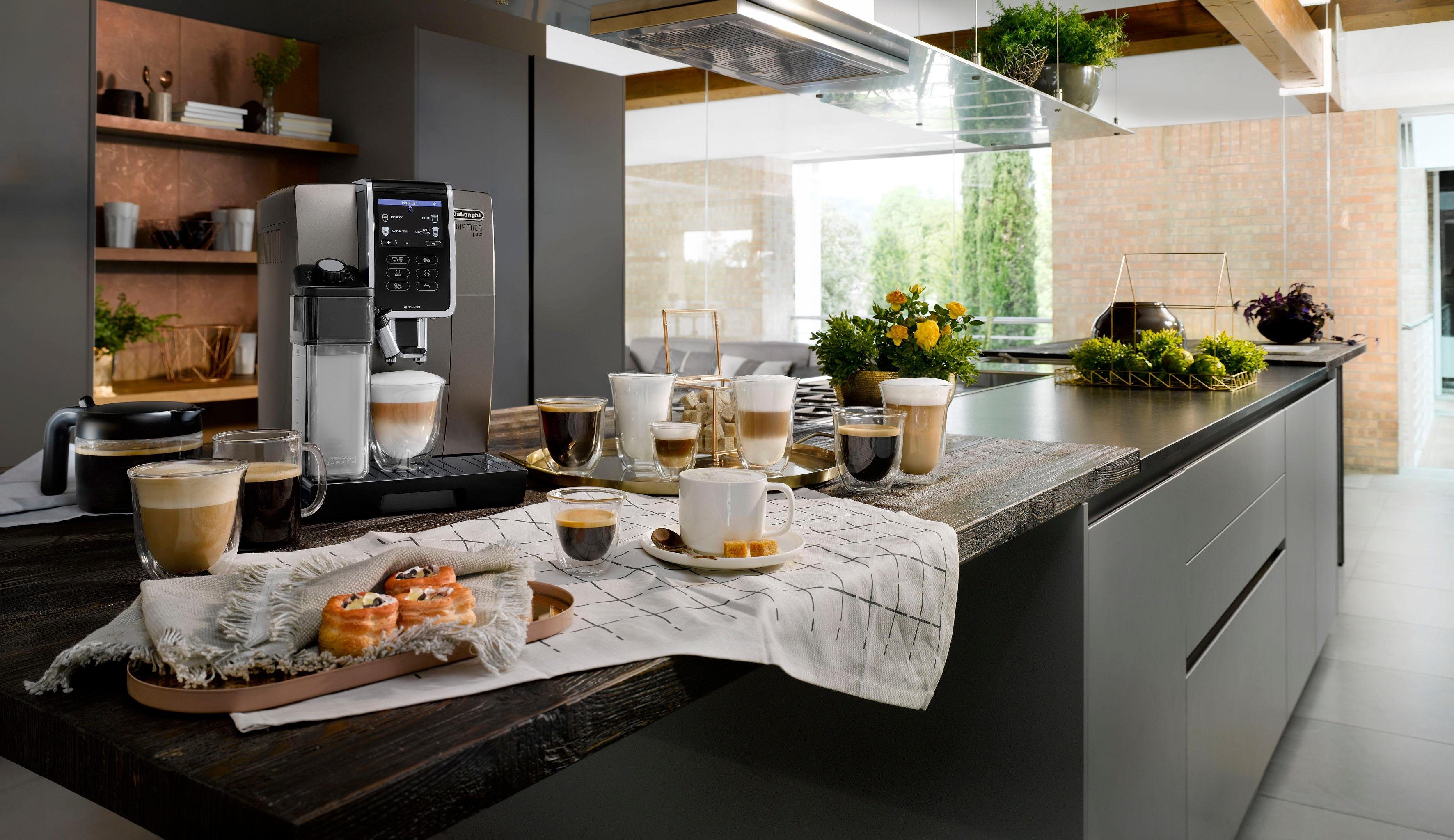 De'Longhi Kaffeevollautomat Dinamica Plus ECAM 370.95.T