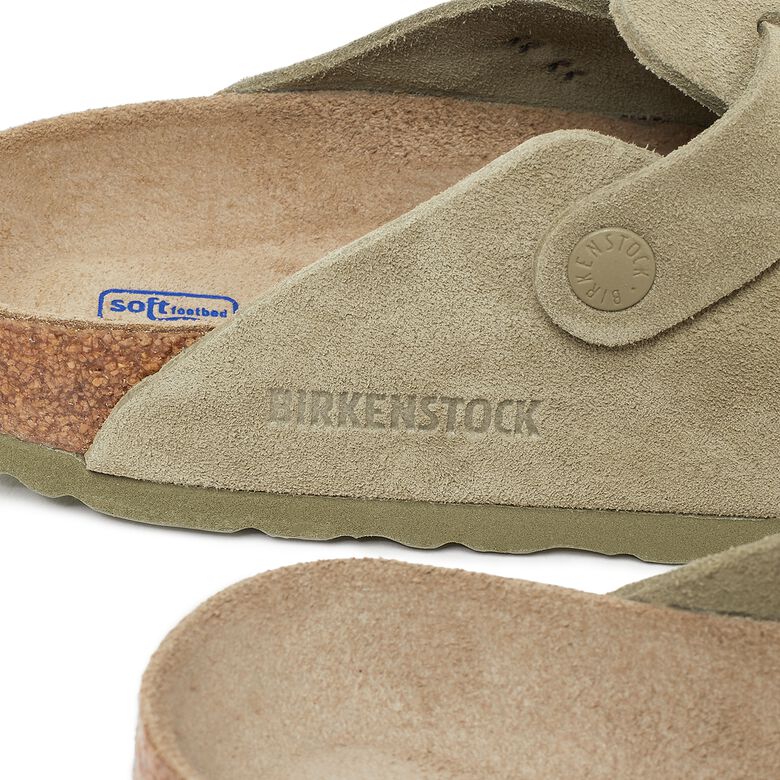 Birkenstock Boston SFB VL (narrow) faded khaki