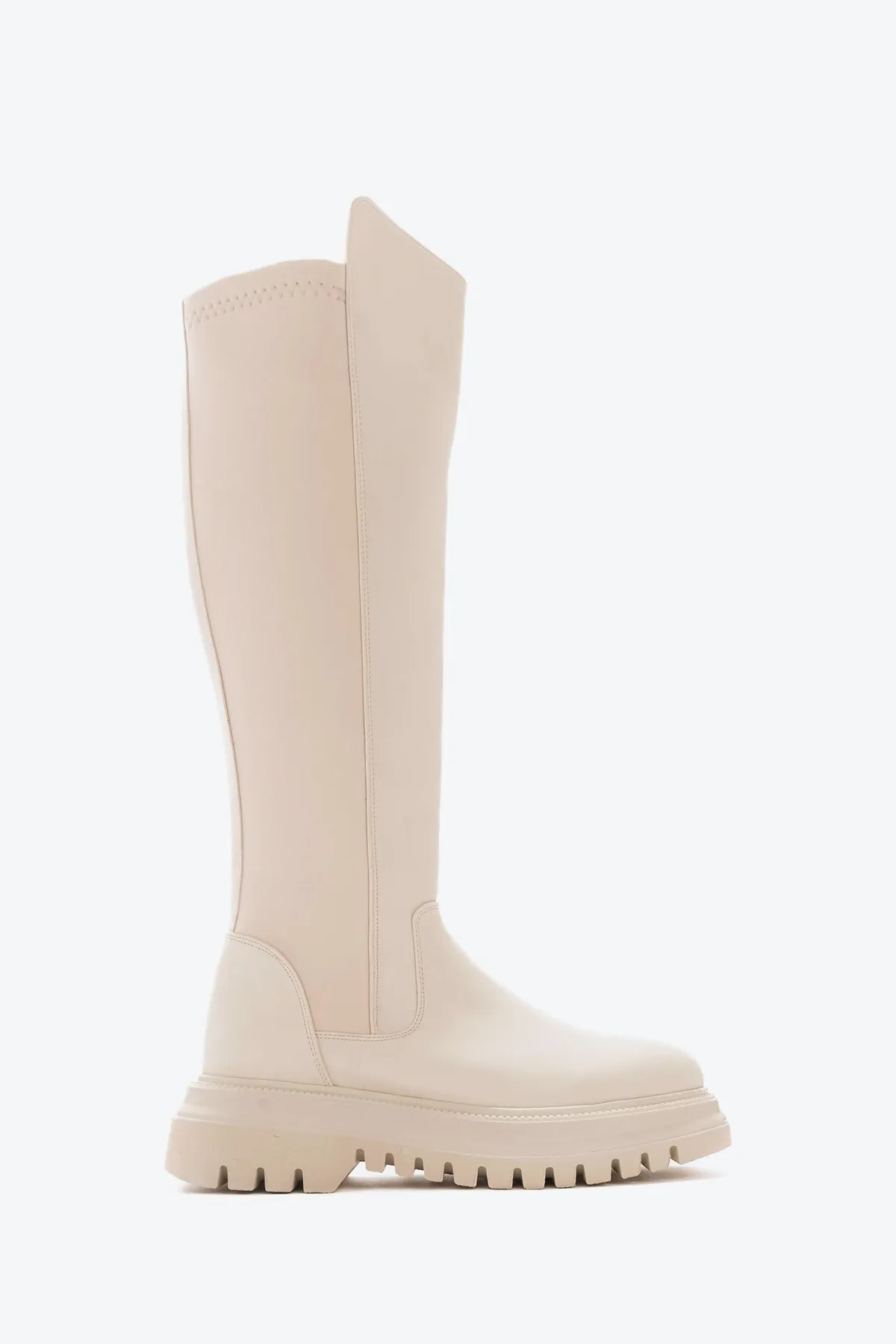 LuviShoes  Shadow Beige Damenstiefel