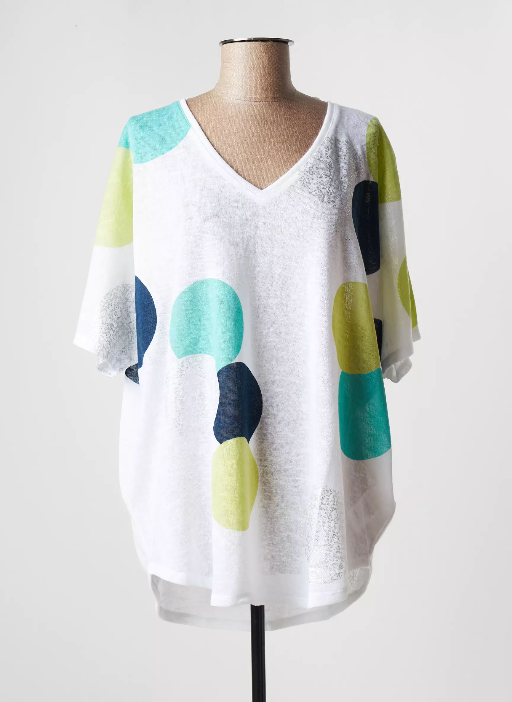 Marble Tops Femme couleur vert