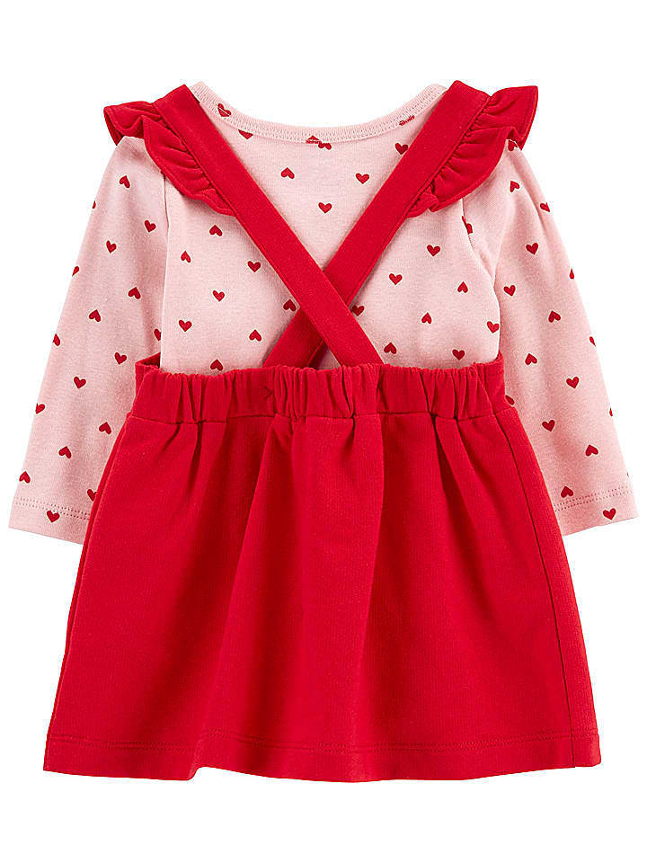 carter's 3tlg. Outfit in Rosa günstig kaufen 86/92