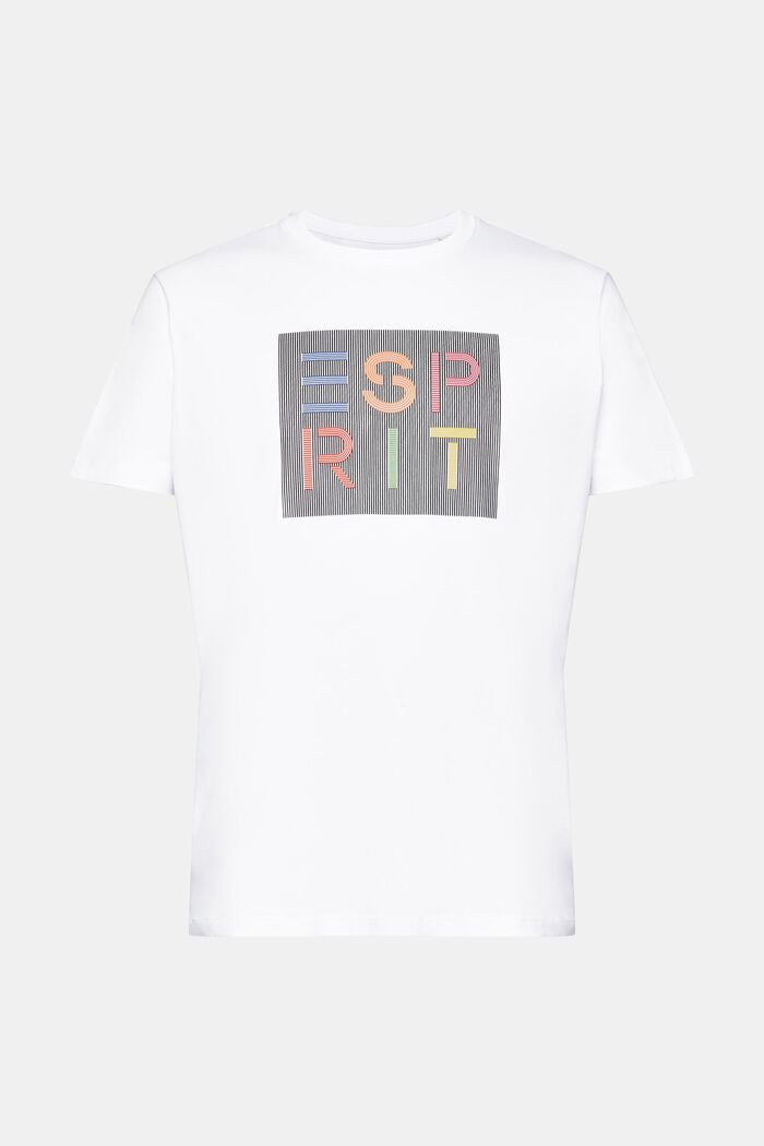 T-Shirt mit Logo-Applikation, Bio-Baumwolle