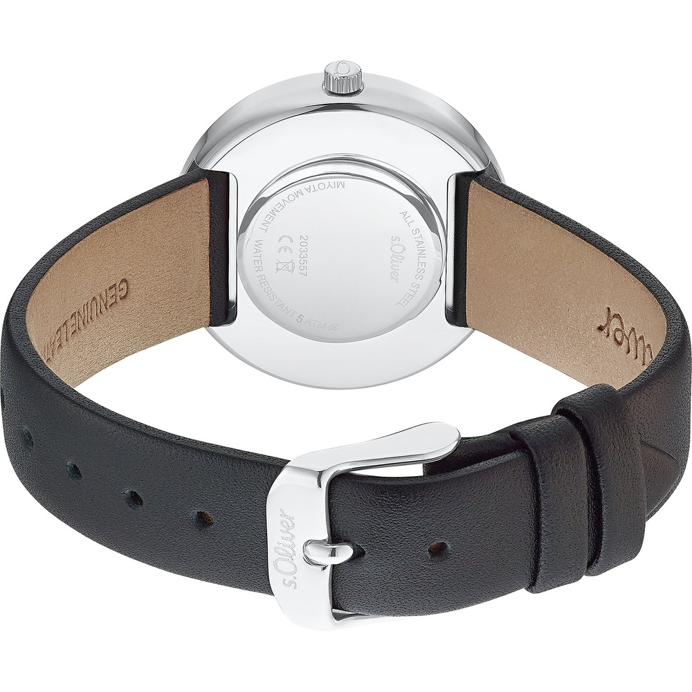 s.Oliver Montre pour femme Acier inoxydable Montre