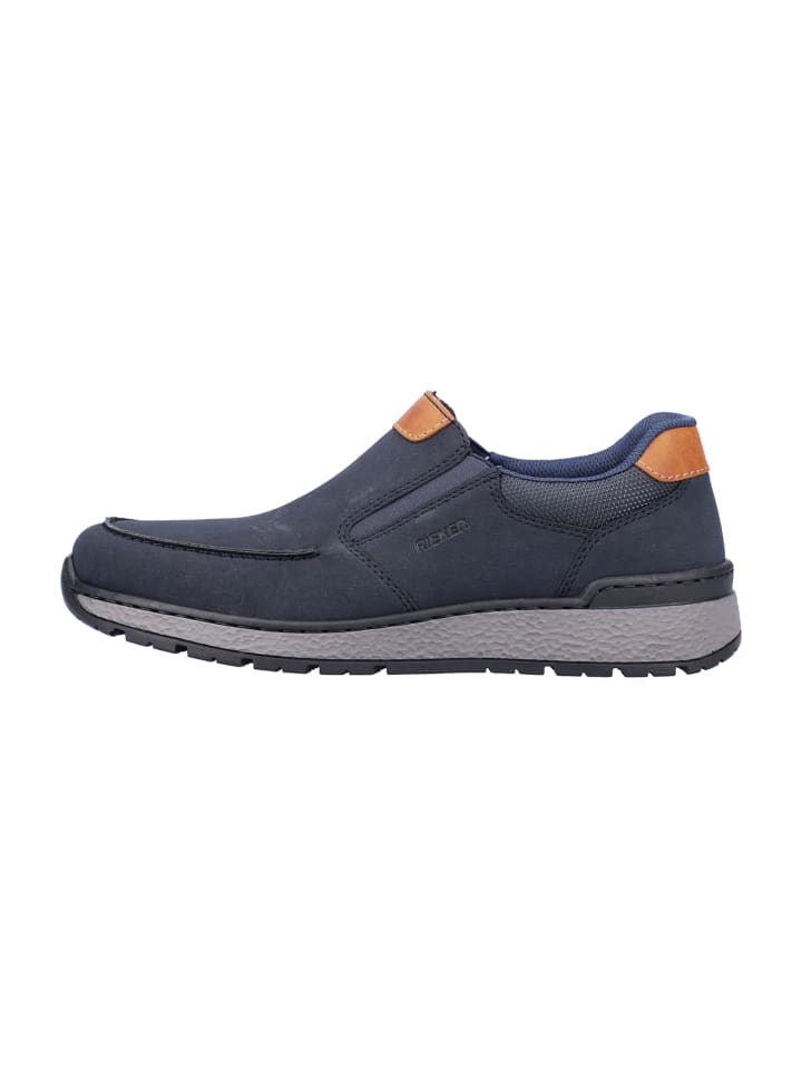 rieker Komfort Slipper in Blau günstig kaufen