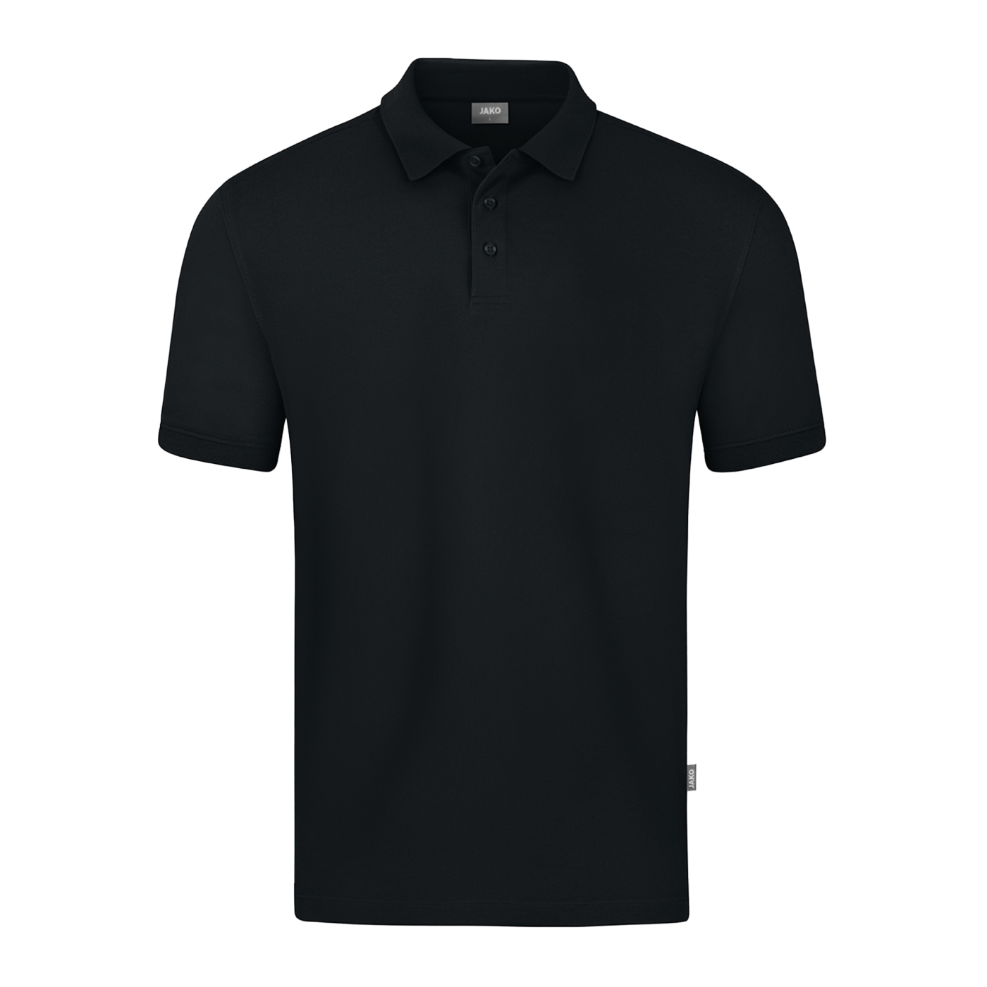 JAKO Doubletex Poloshirt Schwarz F800