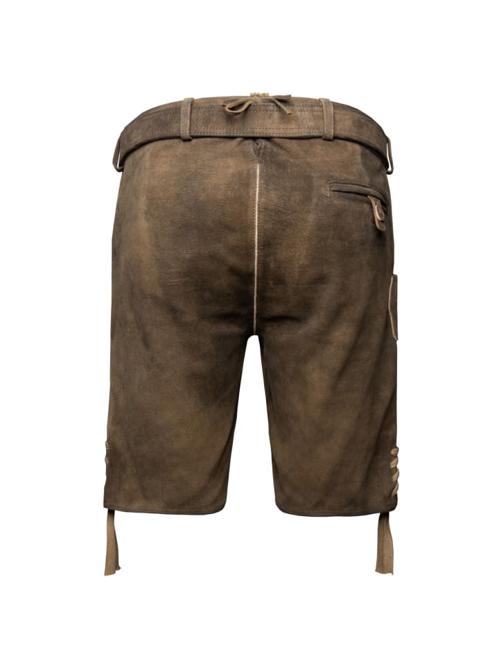 Spieth & Wensky Lederhose Havel in braun günstig kaufen 52