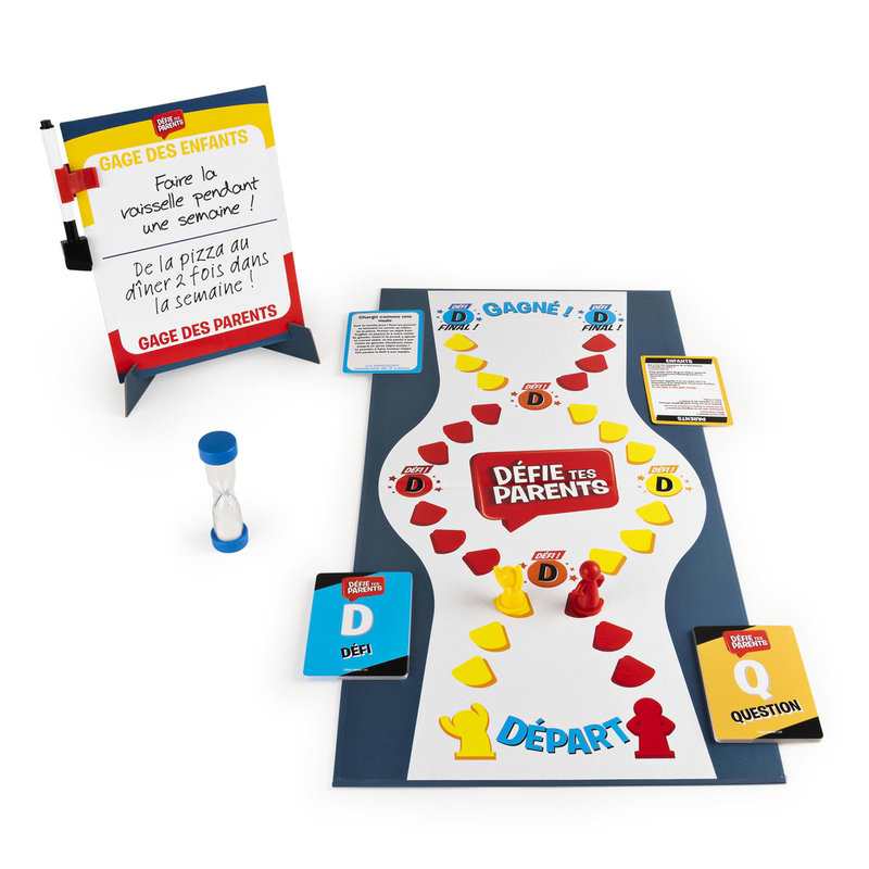 Jeu de société Défis tes parents - Format classique