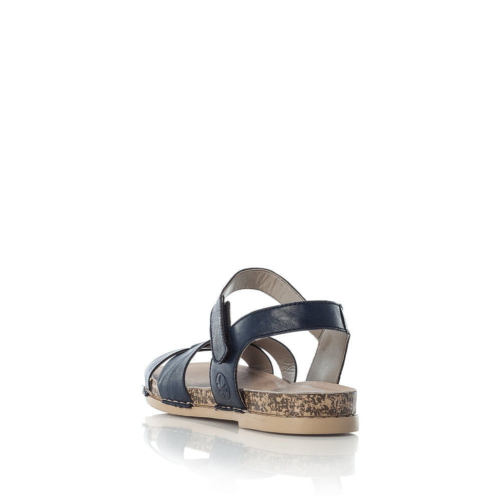 Rieker Damen Riemchensandalen pazifikblau