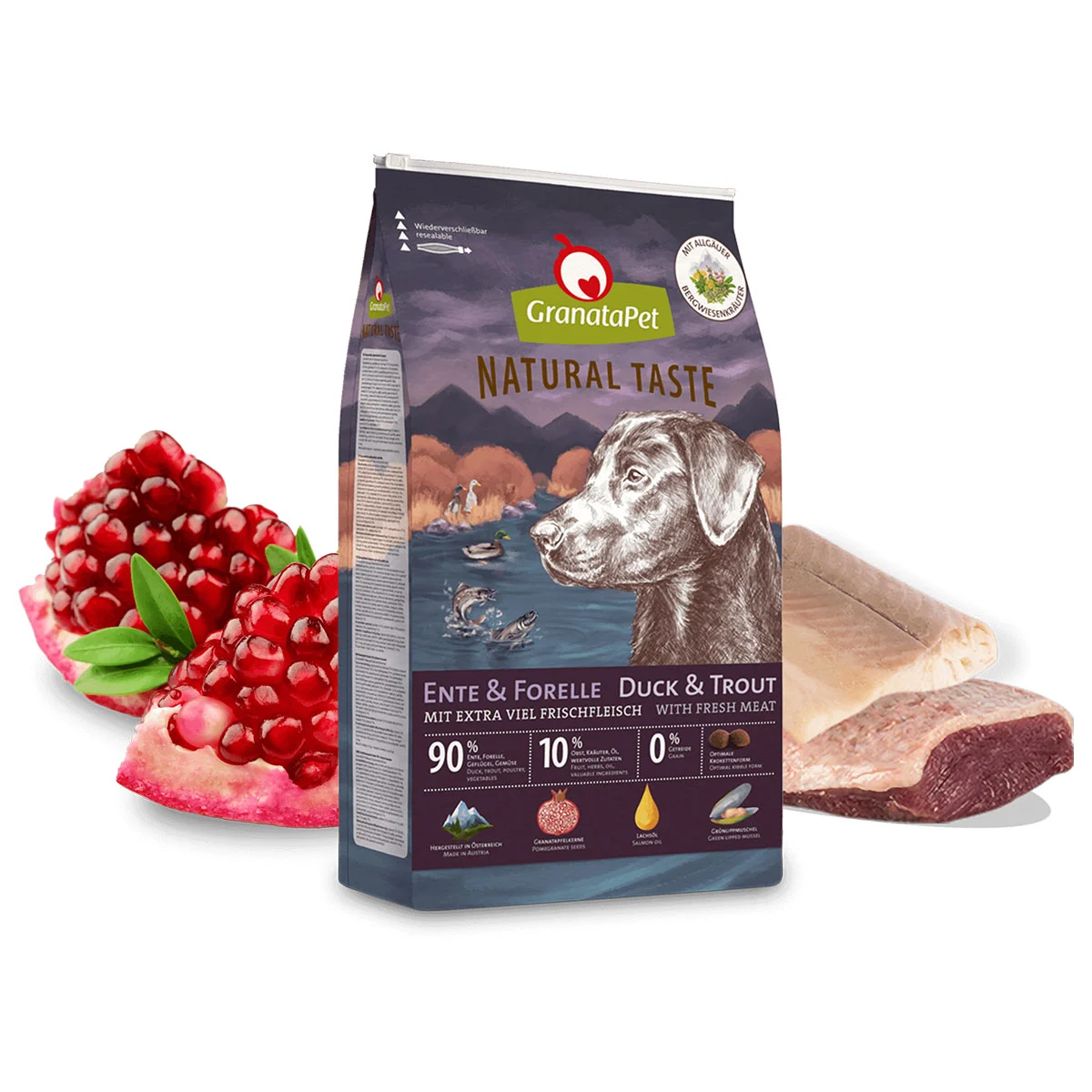 GranataPet Natural Taste Ente & Forelle kaufen bei ZooRoyal