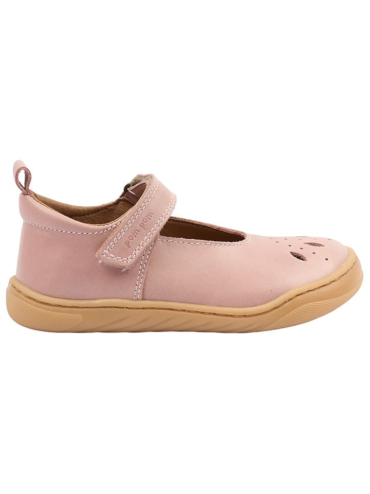 POM POM Leder-Barfußschuhe in Rosa günstig kaufen