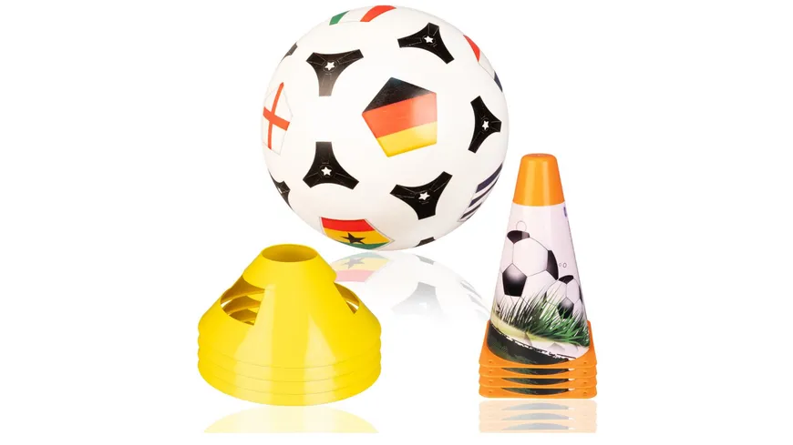 9-tlg. Trainings- Fußballset