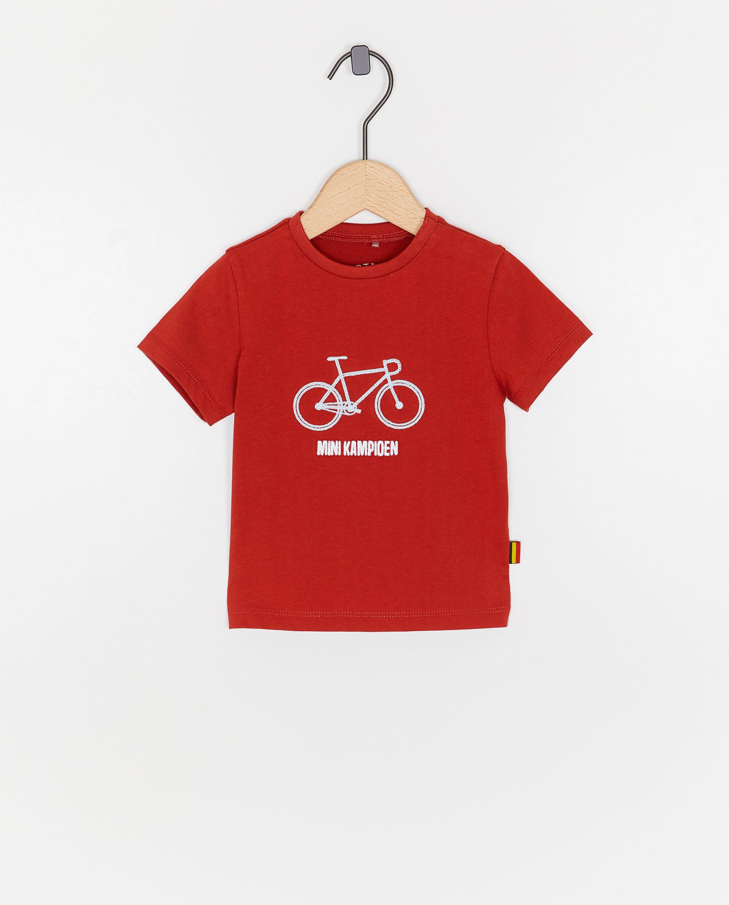 Baptiste biopamut póló, unisex, 62-92 piros