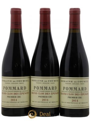 Pommard 1er Cru Grand Clos des Epenots de Courcel (Domaine)  2014 - Lot de 3 Bouteilles