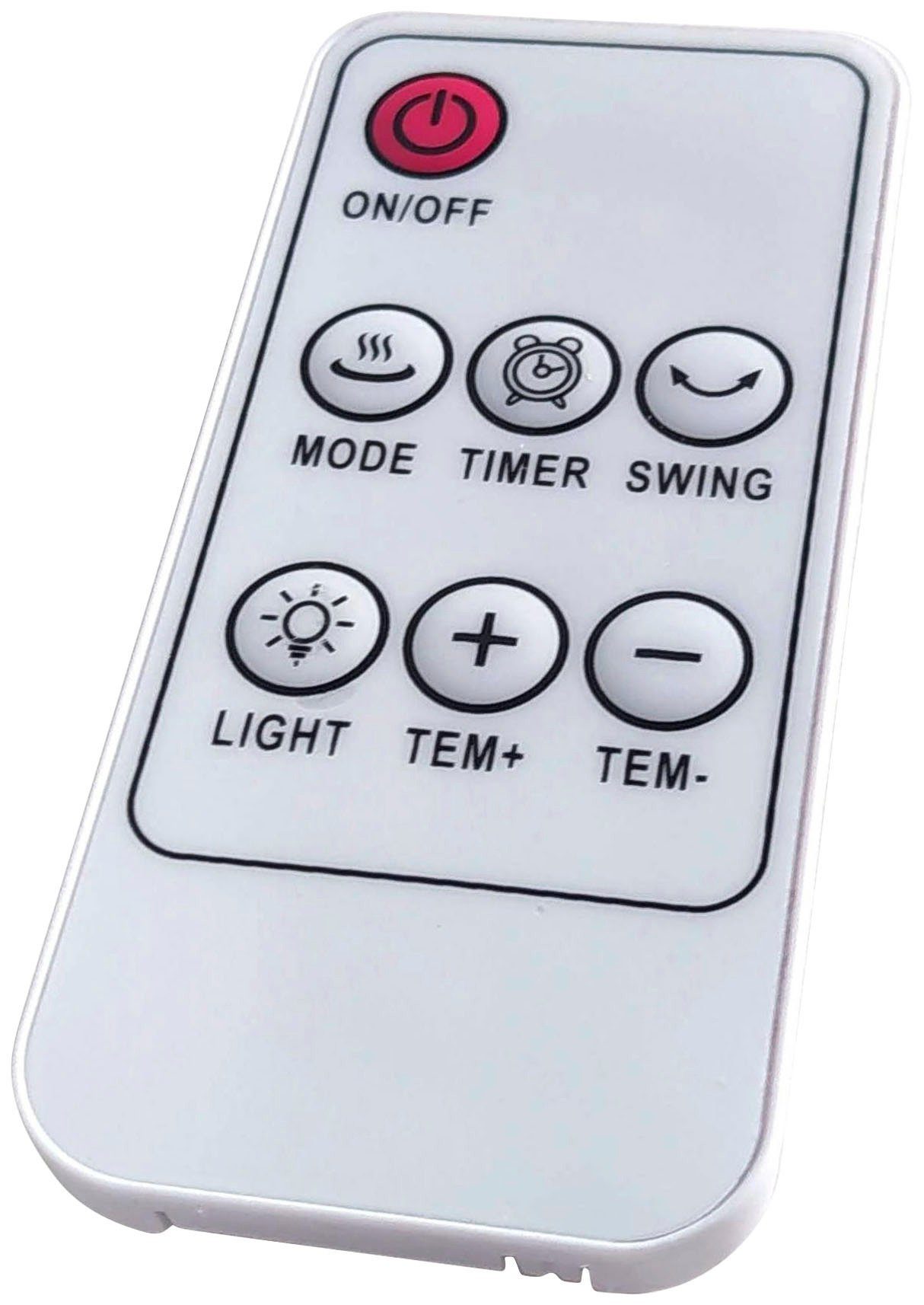 Keramikheizlüfter HOTI T100, 2000 W, einstellbarer Thermostat