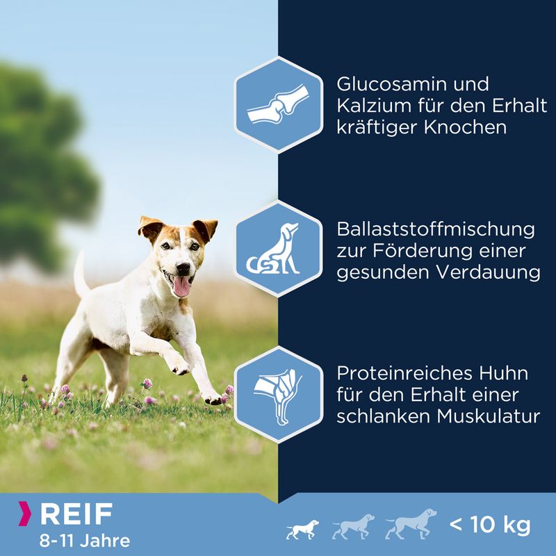 Eukanuba Mature Dog Small Breed Huhn