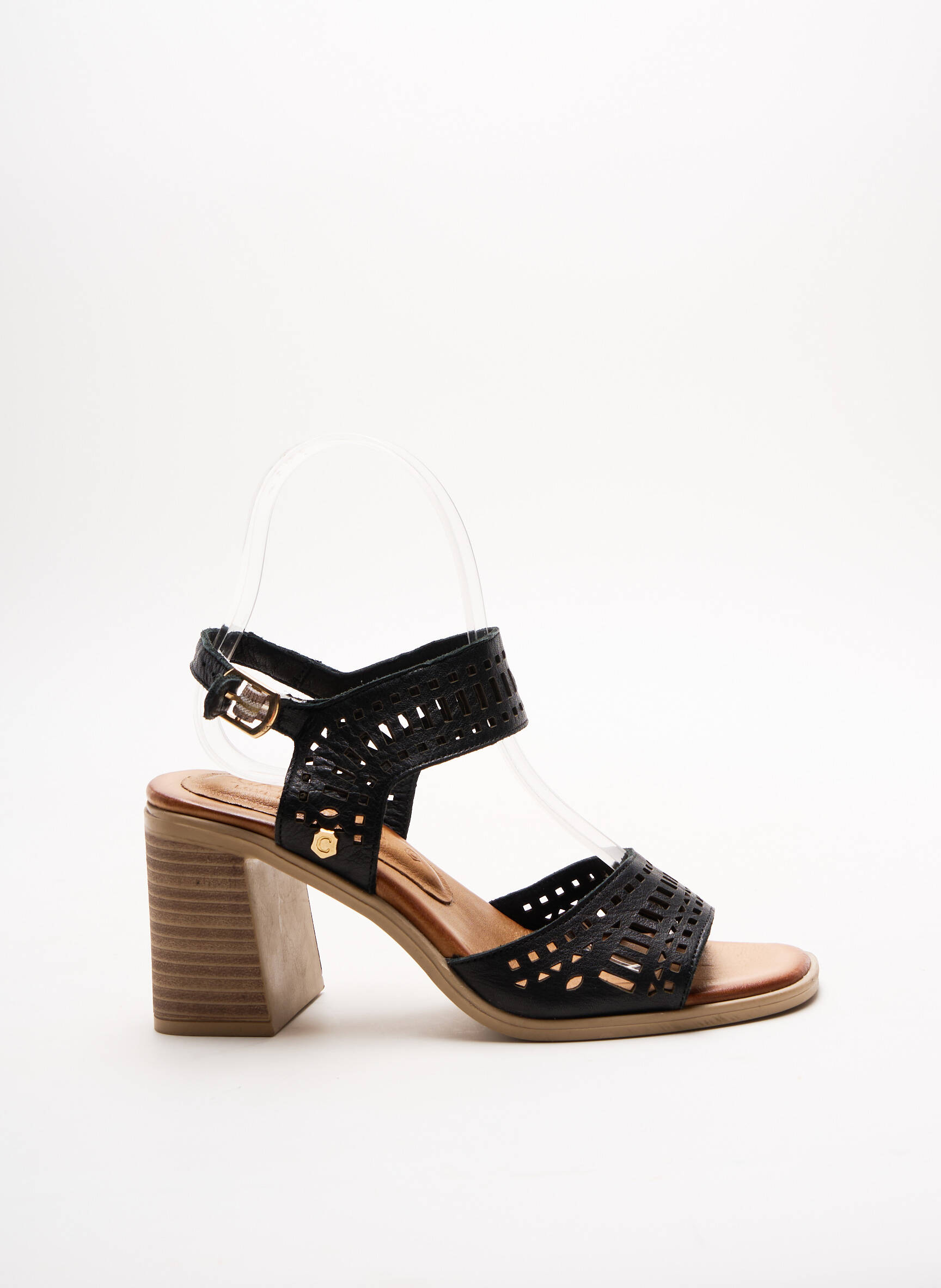 Carmela Sandales Nu Pieds Femme couleur noir