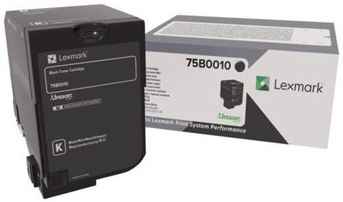 Lexmark 75B0010 Original Tonerkartusche Schwarz