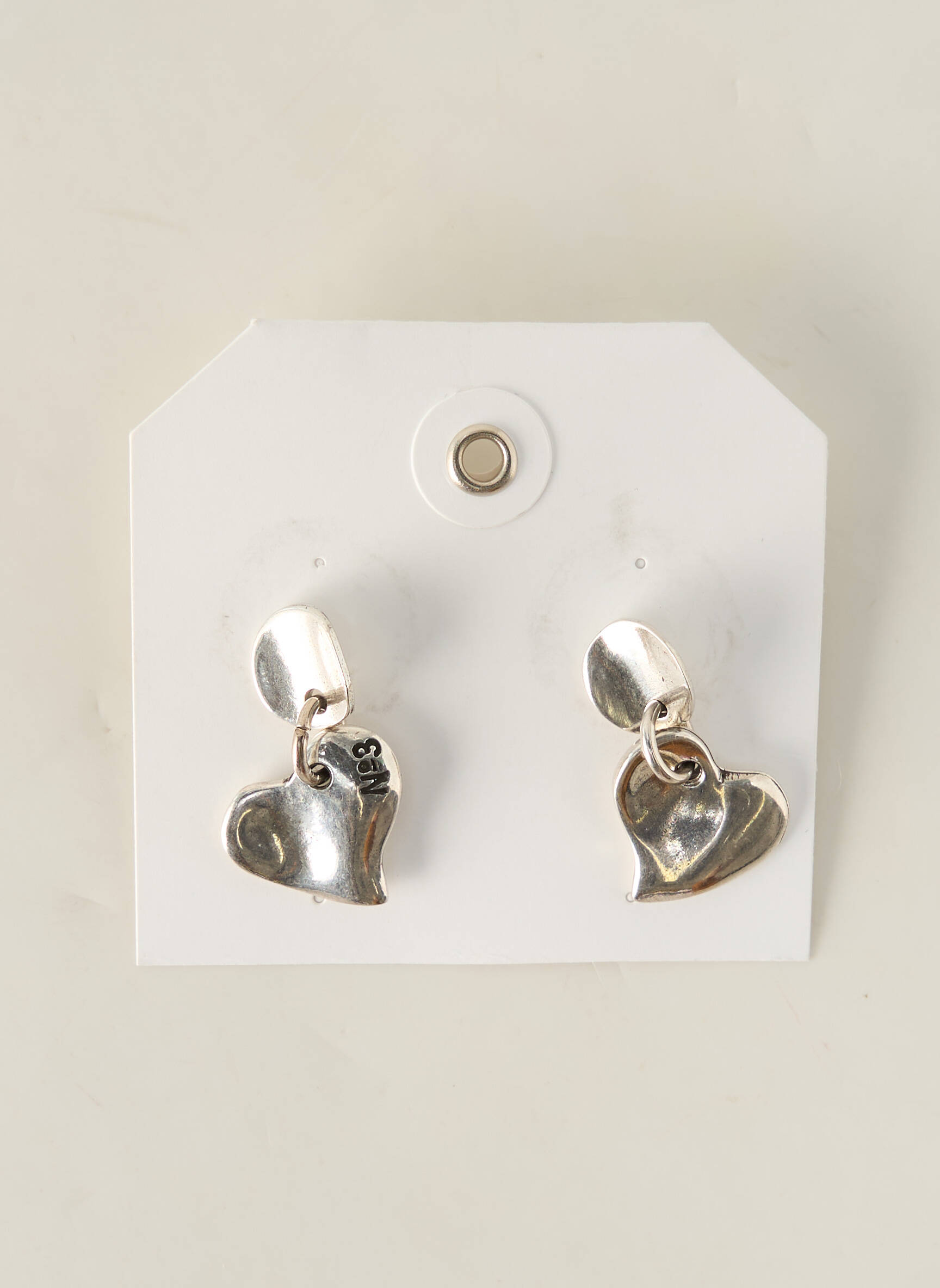 N 3 Boucles D Oreilles Femme couleur gris