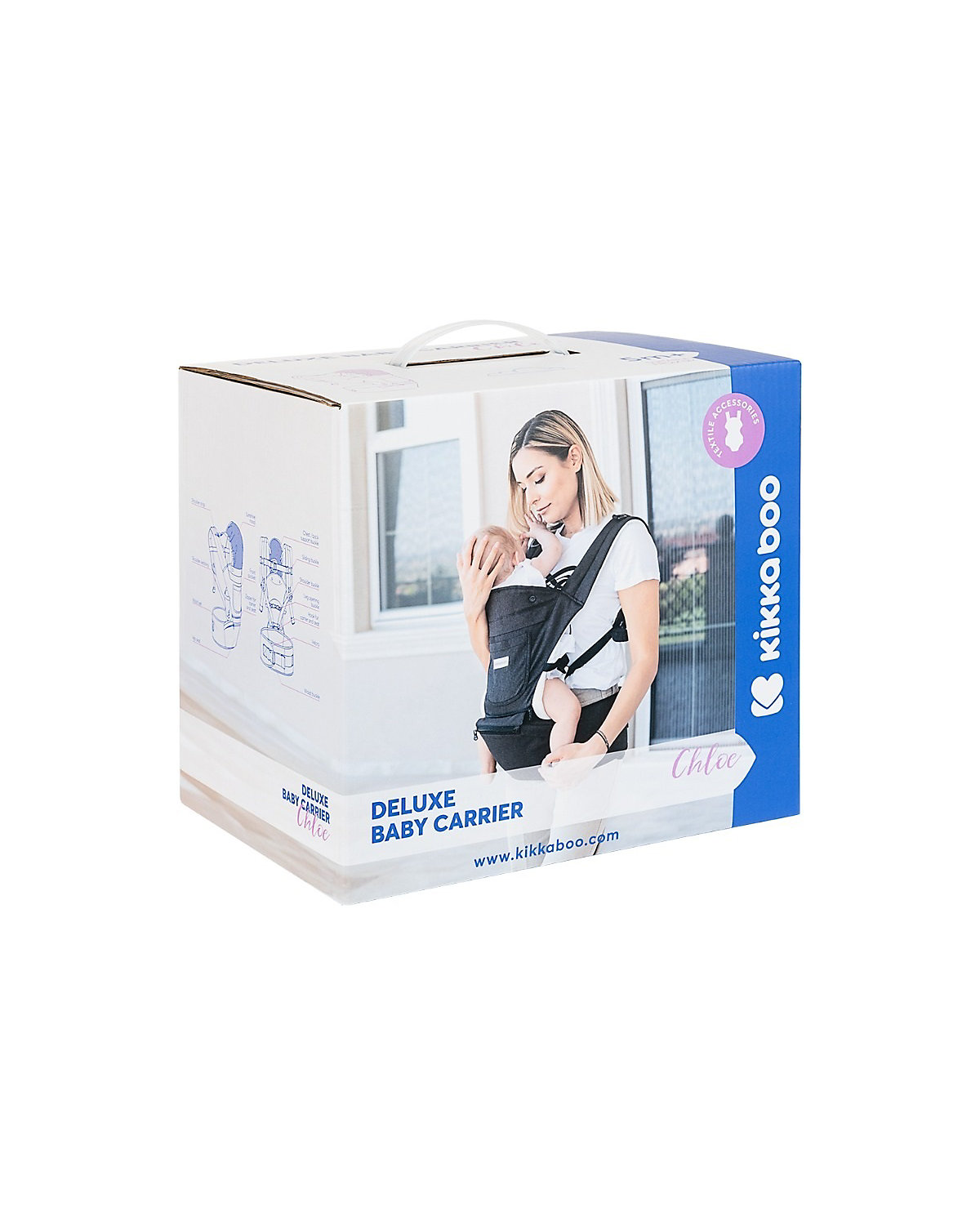 Babytrage Chloe 3 in 1 Bauch- und Rückentrage Babytragen