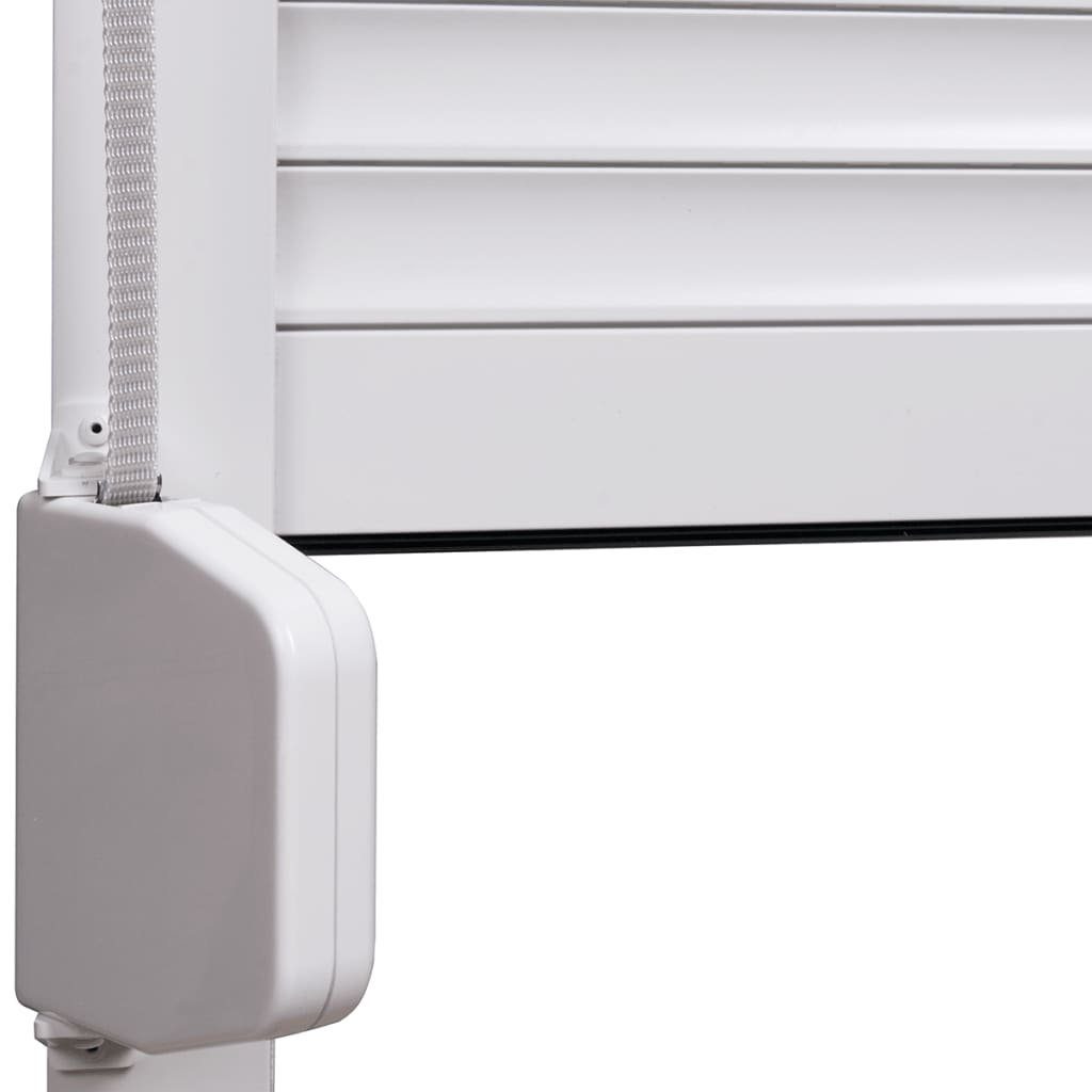Jalousie Rollladen aus Aluminium,freihängend,Wärme und Schalldämmung, DOTMALL
