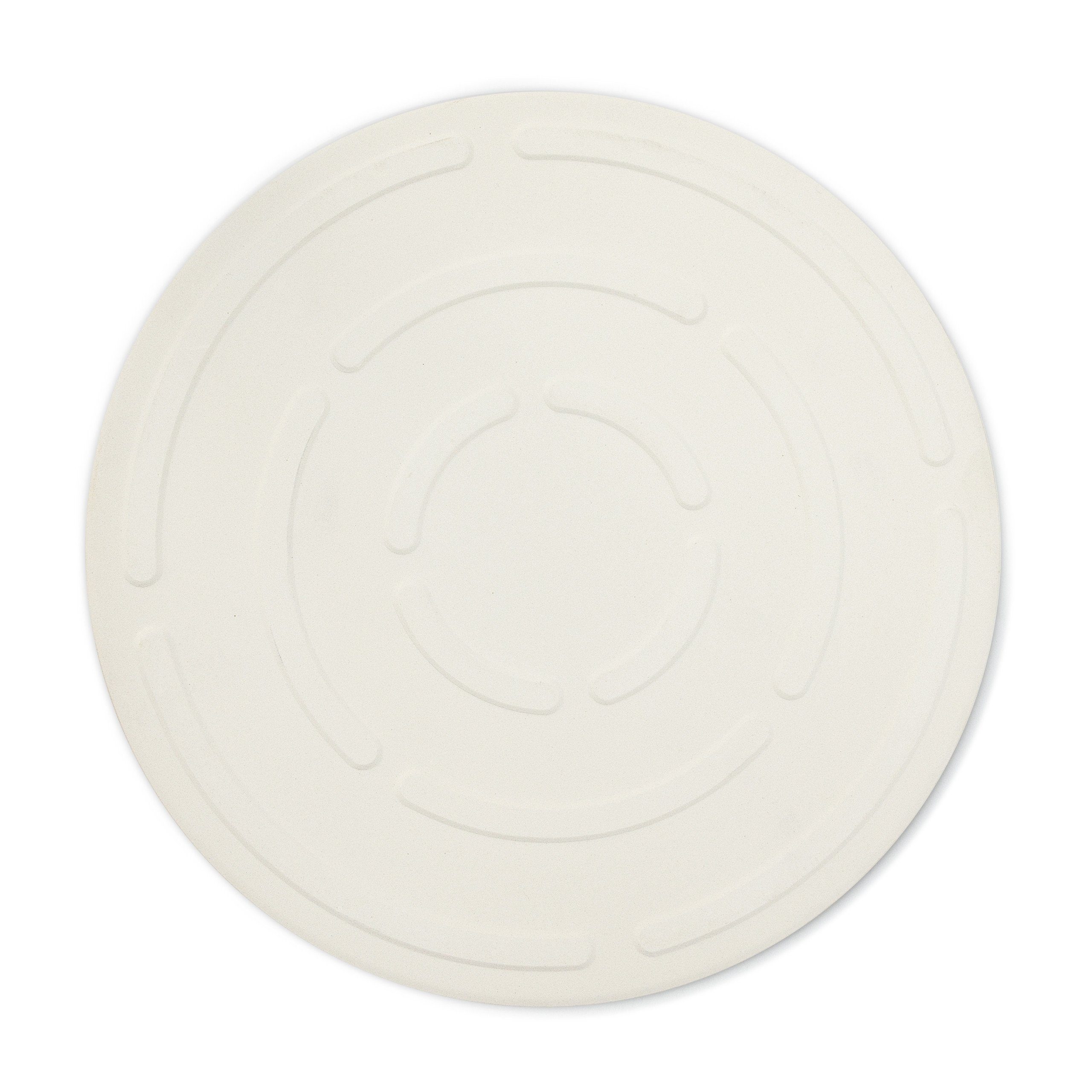 relaxdays Pizzastein Runder Pizzastein mit Halter, Cordierit