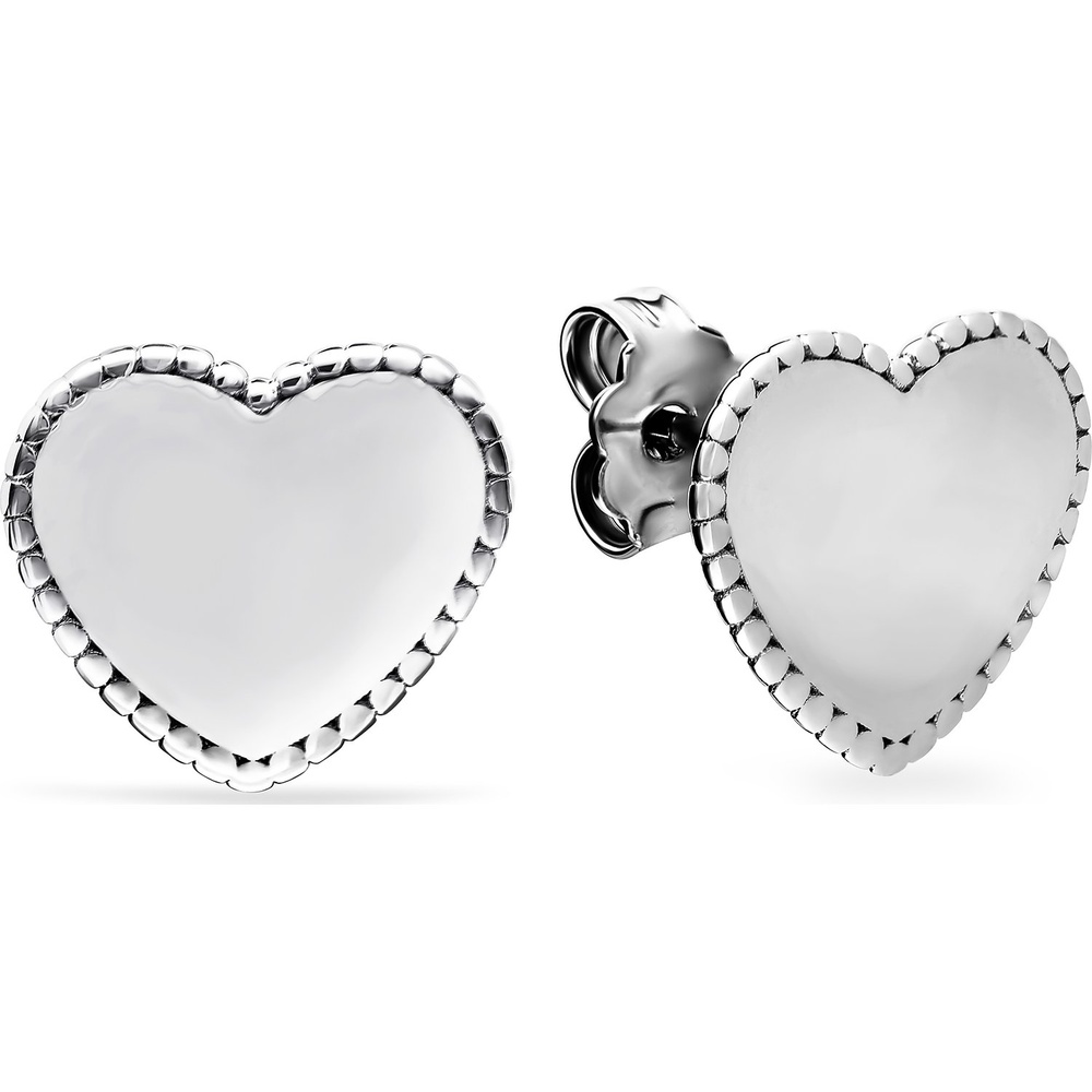 FAVS Boucles d'oreilles à fermoir à poussette 925 Argent Boucles d'oreilles